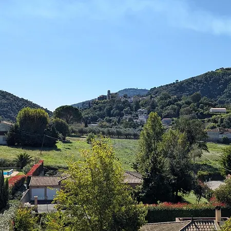 Spacieuse Avec Superbe Vue Et Sdb Privee Homestay Auribeau-sur-Siagne